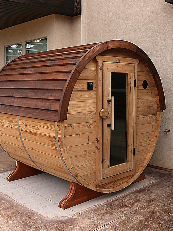 Rustic Family Sauna